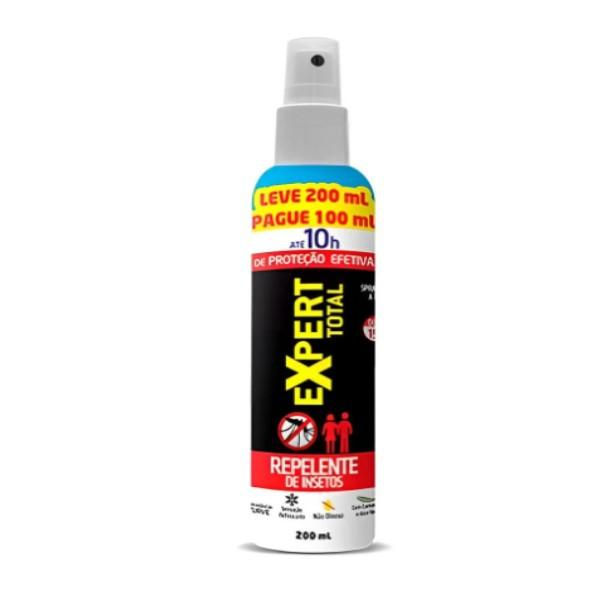 Repelente DE Insetos Spray 200ML Proteção Até 10H Expert Total Family