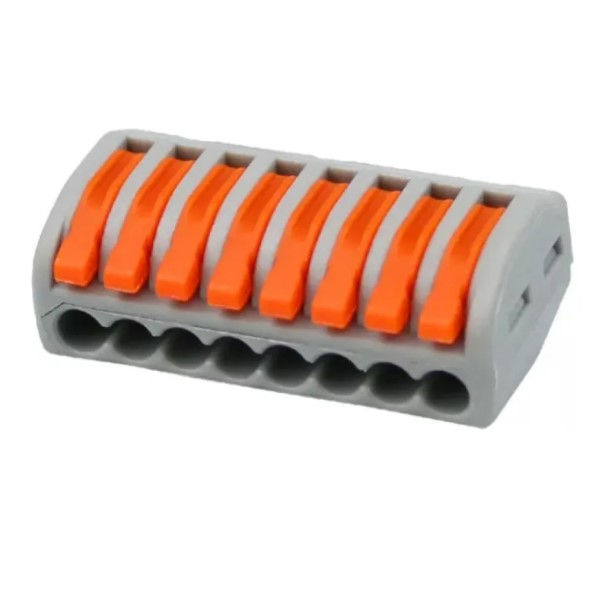 Conector Emenda Derivação PVC 32A para Cabos 0,08-4,00 mm² 250V com Alavanca IP20