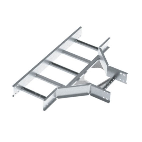 Te Horizontal 90G Galvanizado a Fogo para Leito 400x100x19 mm Chapa 18/18