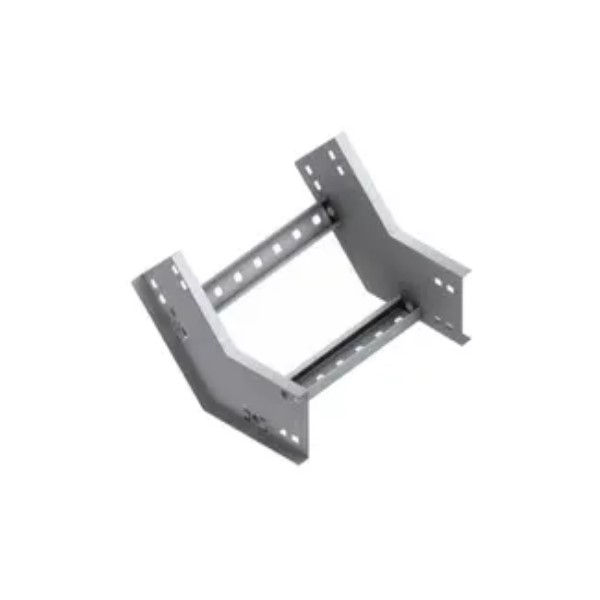 Curva 45G Vertical Galvanizada a Fogo Interna para Leito 400x100 mm com Aba Interna Chapa 18/18