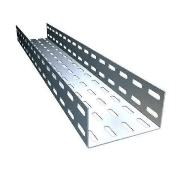 Eletrocalha Aramada Galvanizada a Fogo 100x100x3000 mm sem Tampa sem Virola