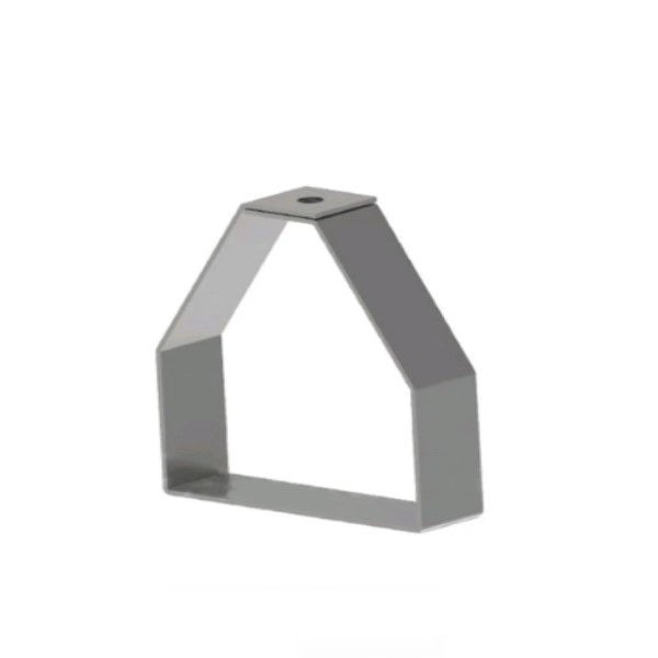 Suporte Balanço para Eletrocalha Suspensão Vertical Galvanizado a Fogo 100x100 mm