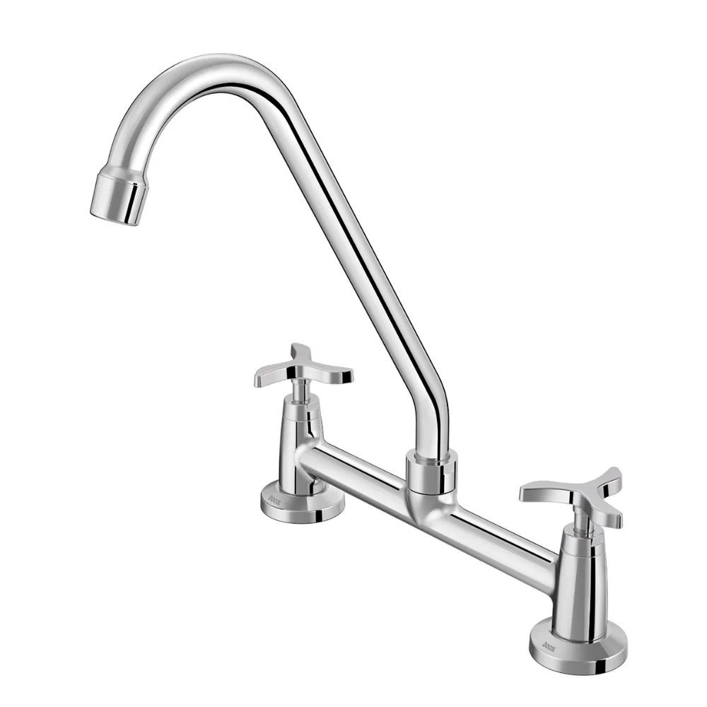 Misturador Ligas de Cobre Cozinha Alta Balcão 1/2" Cromado Pertutti