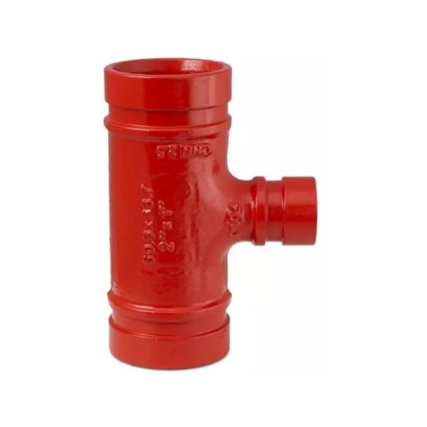 Te Redução Ranhurado 2.1/2"X2"(73x60 mm)