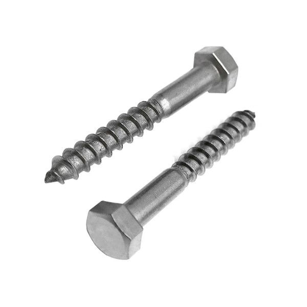 Parafuso Rosca Soberba Cabeça Sextavada INOX M8x70 mm