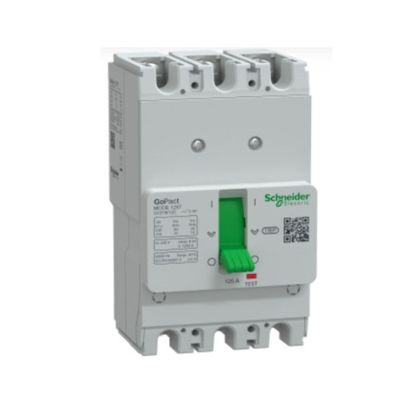 Disjuntor Termomagnético Fixo Tripolar Gopact 80A 20 KA/10 KA 220/380VCA Caixa Moldada