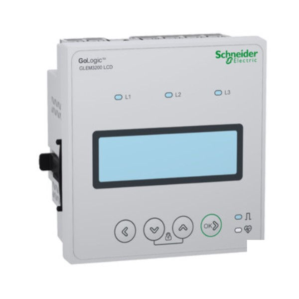 Medidor Digital Grandeza Elétrica Gologic EM3261 Display LCD 48-277VCA/CC 5A Categoria III 96x96 mm