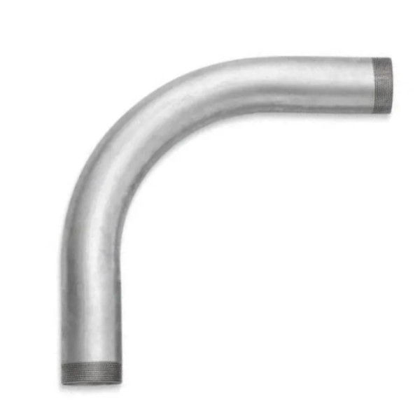 Curva 90G Galvanizada a Fogo para Eletroduto 3/4" com Rosca BSP NBR 5624