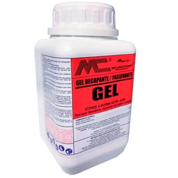 Gel Decapante para Limpa Solda em INOX 1,250 kg