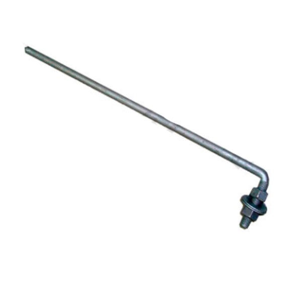 Terminal Aéreo Galvanizado a Fogo Inserir 300 mm sem Bandeira