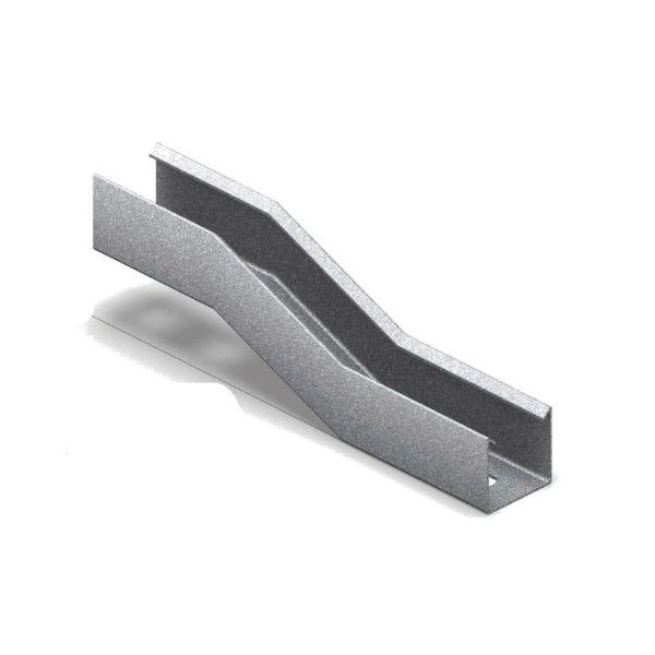 Desnível Desnível Perfurado para Perfilado Galvanizado a Fogo 38x38 mm