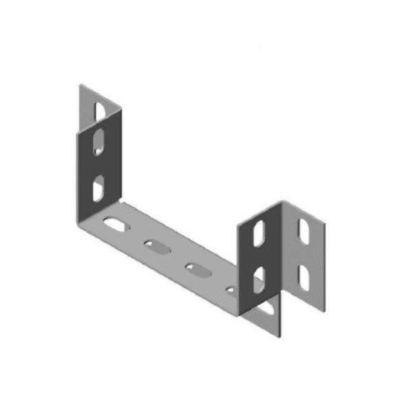 Flange Perfurada para Eletrocalha Galvanizada Eletrolítica 400x100 mm