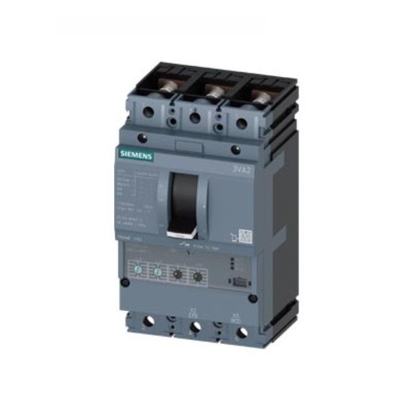 Disjuntor Eletrônico Ajustável Tripolar 3VA21 63-160A 85 KA 380VCA Caixa Moldada ETU350 - LSI