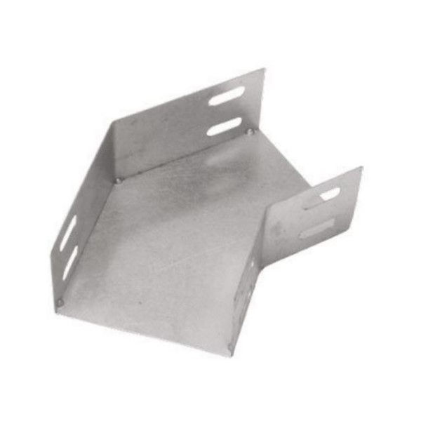 Curva 45G Horizontal Perfurada Galvanizada a Fogo para Eletrocalha 200x100 mm