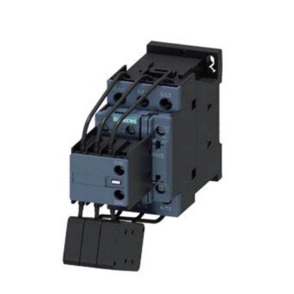 Contator Para Capacitor 24A S0 1NA+2NF 230VCA 50/60 Hz 3RT2625 9,6/16,7/20 KVAR 220/380/440VCA Conexão para Parafuso