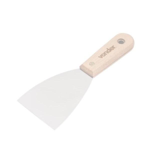 Espátula Espátula Aço com Cabo de Madeira 3.1/8"X79 mm