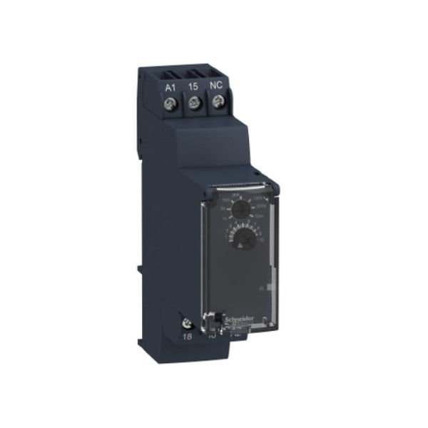 Relé Tempo Relé Tempo com Retardo Desenergização RE22 0,05S-10MIN 24-240VCA 1 Contato Reversível (NAF) 50/60 Hz