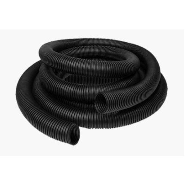 Tubo PEAD Corrugado DN100 4"X50 M Preto Drenagem