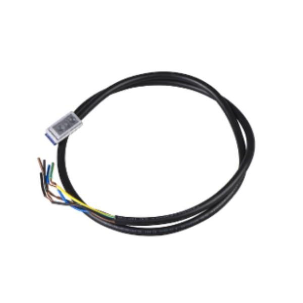 Cabo Para Fim de Curso ZCMD21 PVC com Conexão Pre-Cabeada 1 M Preto