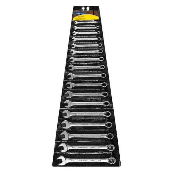 Jogo Chaves Combinadas Tramontina com 17 Peças 6-22 mm 41128/217