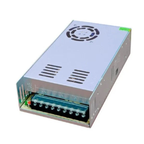 Fonte Alimentação Chaveada Monofásica 50A 600W 127/220VCA 12VCC Fixação Parafusada Tipo Colmeia