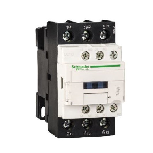 Contator Principal Tripolar 32A 1NA+1NF 220VCA 50/60 Hz LC1D32 Tesys-d Conexão para Parafuso