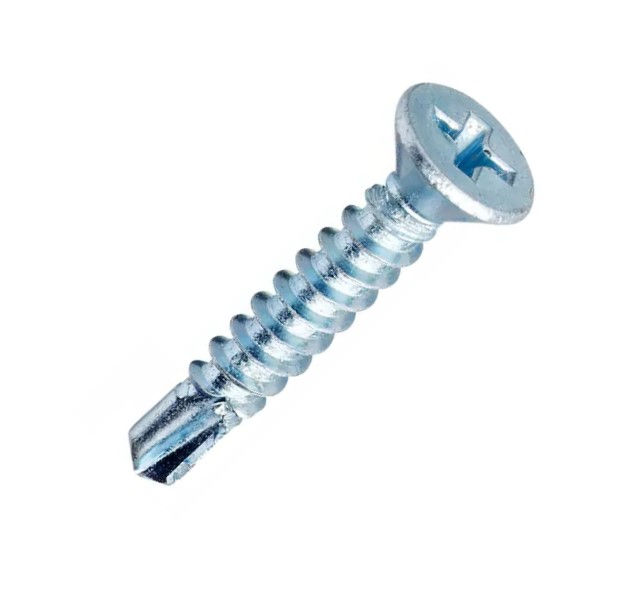 Parafuso Philips Cabeça Flangeada Zincado 4,2x45 mm Ponta Broca