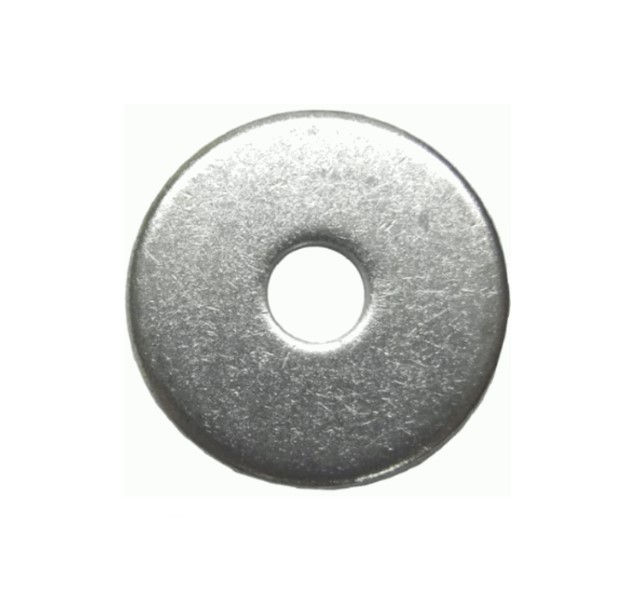 Arruela Lisa Zincada 5/16" com Aba