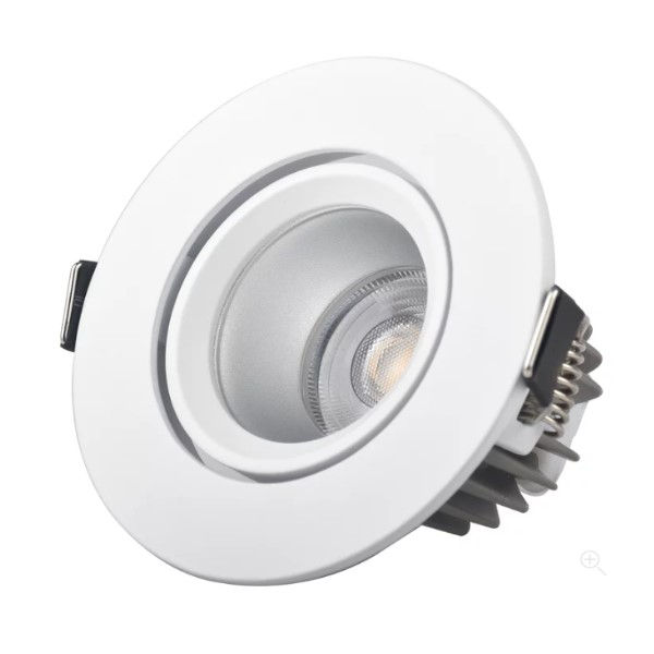 Spot Led Embutir Redondo 10W Spotlight 4000K 800 lm Bivolt Branco 30.000H