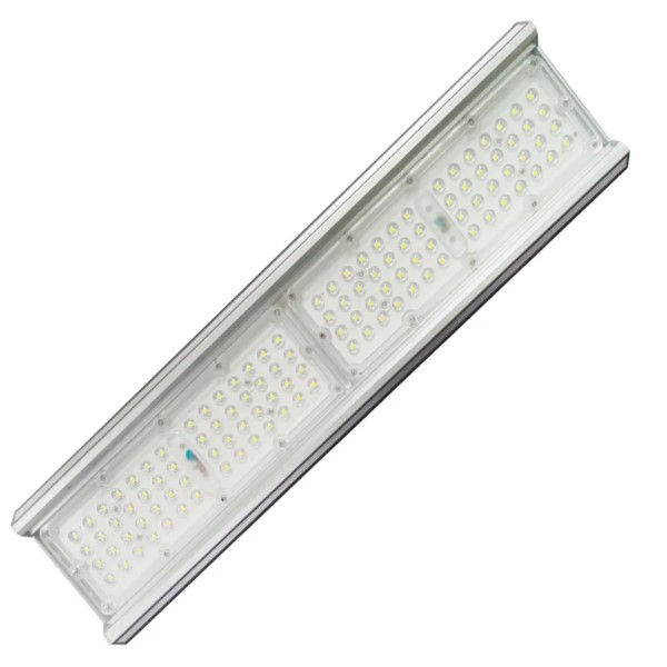 Luminária Industrial Led Luminária Industrial LED Sobrepor Retangular Highbay 100W Alumínio 15000 lm 6500K Branca Bivolt IP20 50.000H