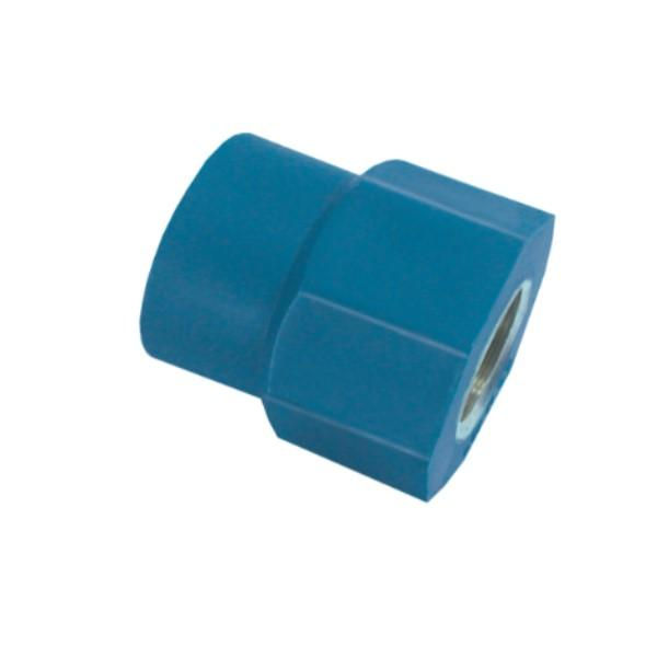 Luva PPR Mista 75 mmX2.1/2" Industrial Azul