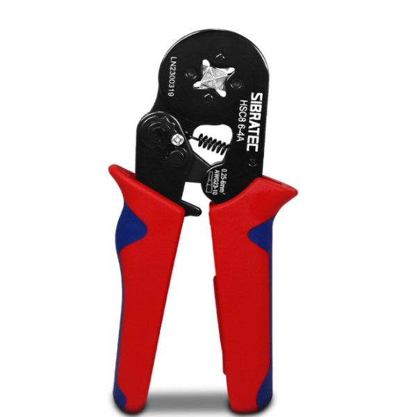 Alicate Crimpador Catraca para Terminais PRE Isolados HSC8 0,25-6,00 mm