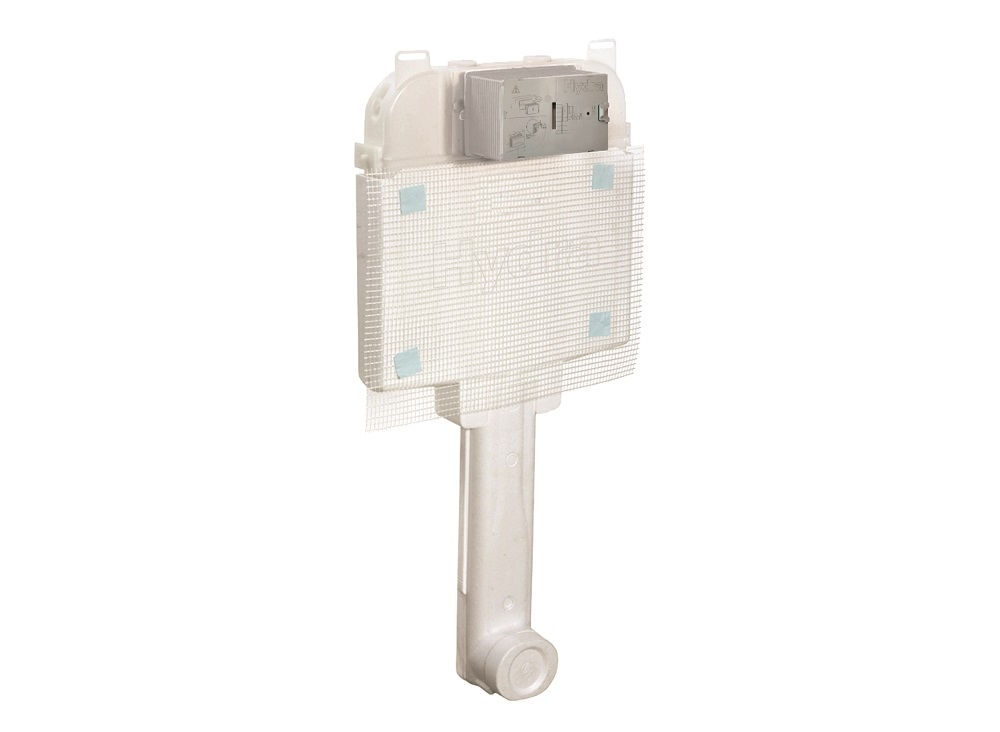 Caixa Descarga Embutida para Alvenaria-Drywall 3-6 L Branca Hydra