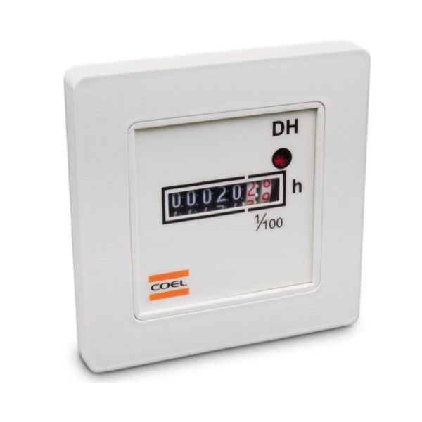 Controlador Horímetro DH Eletromecânico 24VCA/CC 48x48 mm 60 Hz Totalizador