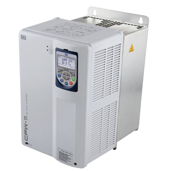 Inversor Frequência Inversor Frequência Brcfw 100 CV 38A Trifásico Display LCD 380/480VCA 50/60 Hz IP21 Standart com Frenagem