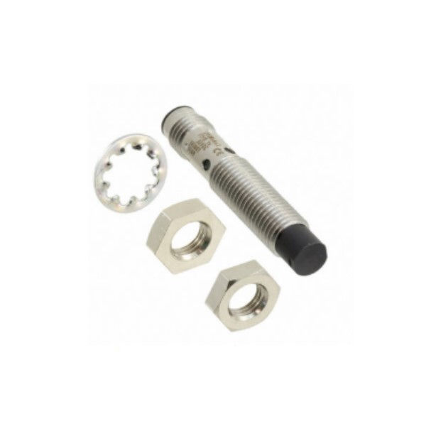 Sensor Indutivo Saliente Cilíndrico M8 PNP 10-36VCC 1NA Alcance 4 mm com Conector M8 3 Fios IP67 com LED