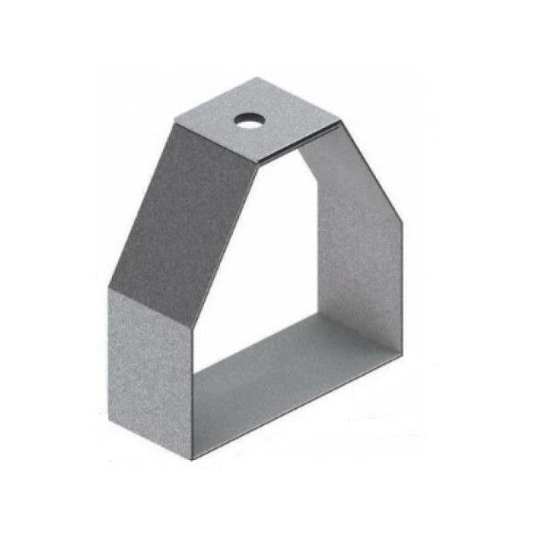 Suporte Balanço para Eletrocalha Suspensão Vertical Galvanizado a Fogo 50x50 mm para Cabo