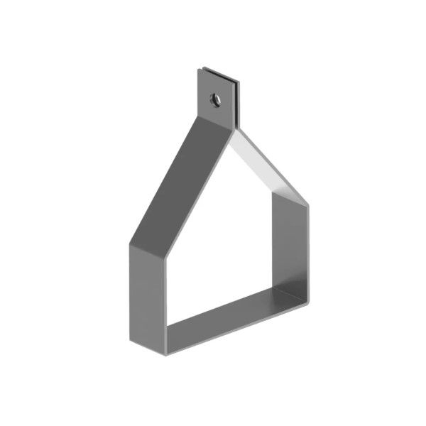 Suporte Balanço para Eletrocalha Suspensão Horizontal Galvanizado a Fogo 200x100 mm para Tirante