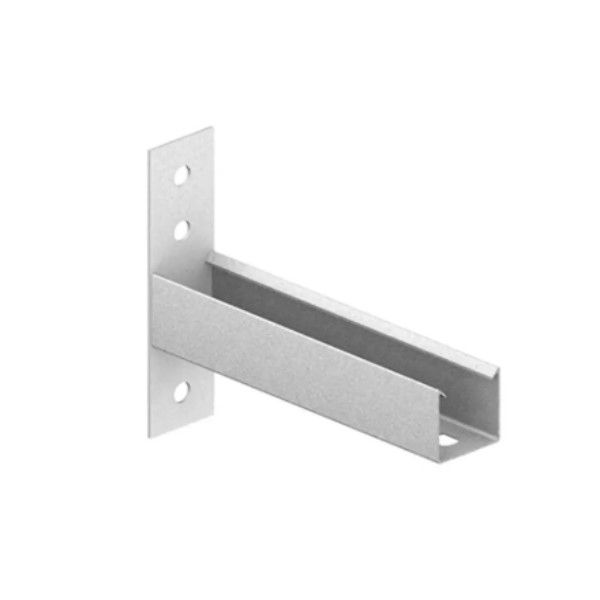 Mão Francesa Mão Francesa Simples Galvanizada a Fogo para Eletrocalha 50 mm