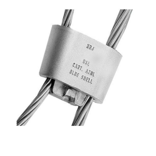 Conector Cunha Derivação Alumínio P-35,00 mm² D-16,00 mm² Azul