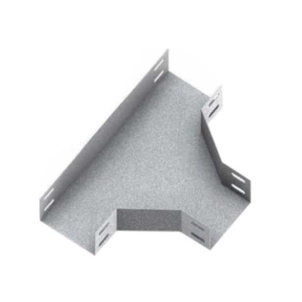 Te Liso Horizontal 90G Galvanizado a Fogo para Eletrocalha 50x50 mm