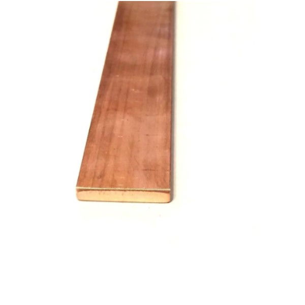 Barra Chata Cobre Retangular 1.1/2"X5/16" 38,10x7,93 mm 2,70 kg para Metro