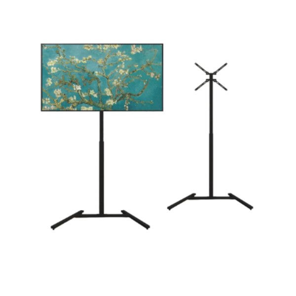 Suporte Pedestal Fixo Metálico para TV 32A 55 Polegada Preto