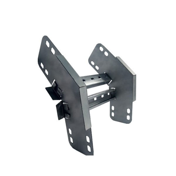 Curva 45G Vertical Galvanizada Eletrolítica Externa para Leito 100x100x19 mm Chapa 18