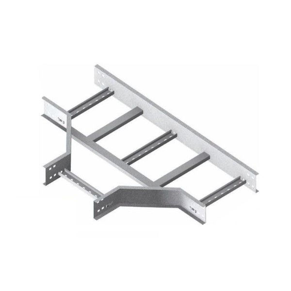 Te Horizontal 90G Galvanizado Eletrolítico para Leito 500x100 mm Chapa 18