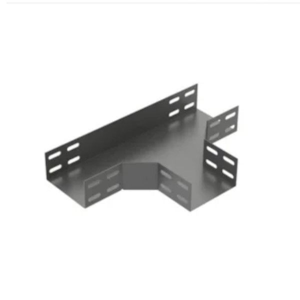 Te Perfurado Horizontal 90G Galvanizado a Fogo para Eletrocalha 250x100 mm