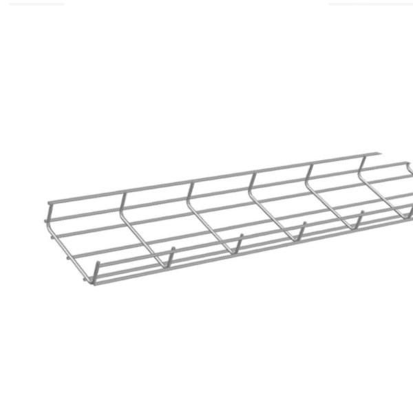 Eletrocalha Aramada Galvanizada Eletrolítica 50x50x3000 mm sem Tampa sem Virola 1/4