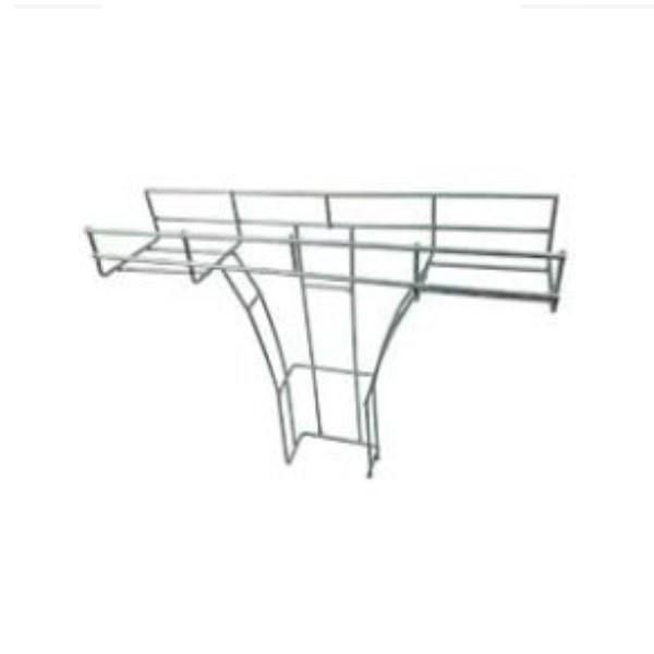 Te Vertical Descida Lateral 90G Galvanizado Eletrolítico para Leito Aramado 50x50 mm