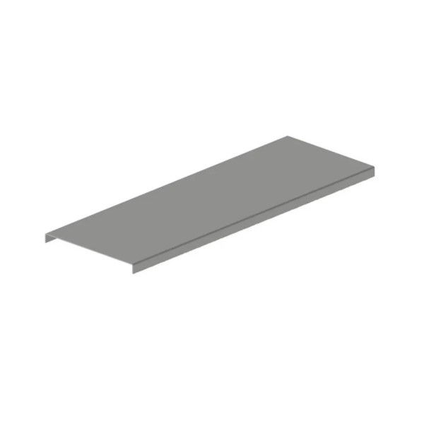 Tampa Encaixe para Eletrocalha Galvanizada a Fogo 100x3000 mm Chapa 16