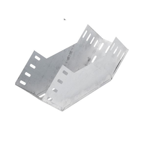 Curva 90G Vertical Lisa Galvanizada a Fogo Interna para Eletrocalha 100x100 mm Chapa 16